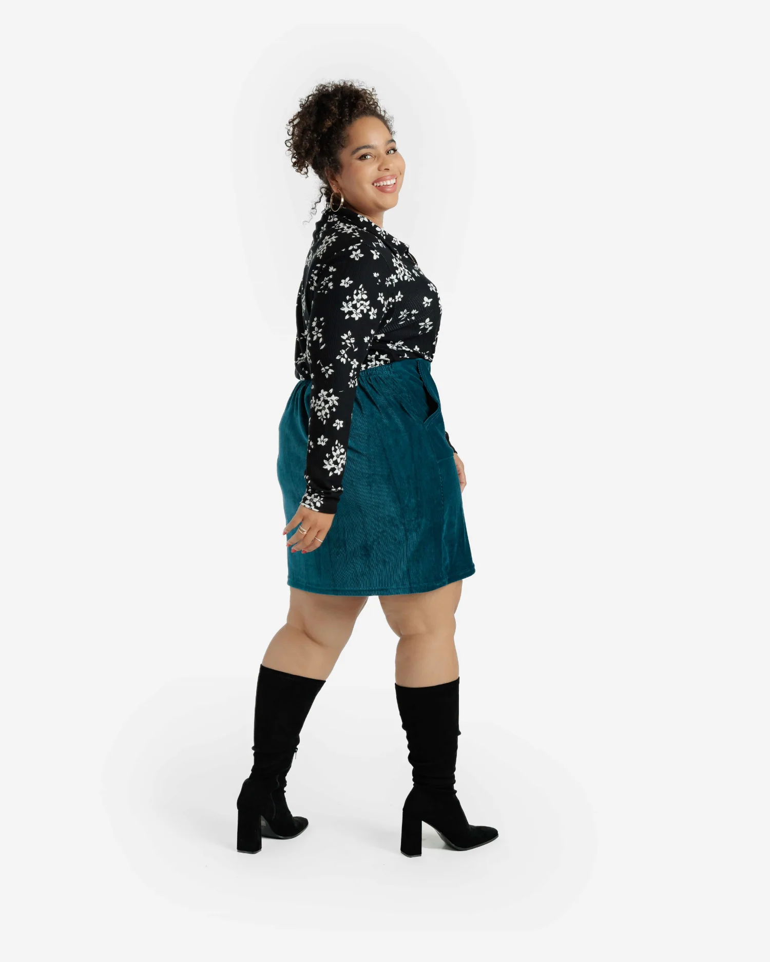 Addie Corduroy Skirt - Image 5