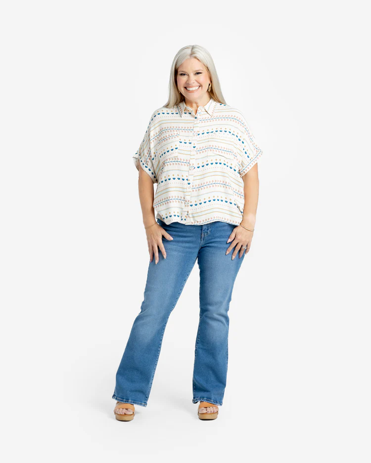 Amy Button-Up Top - Image 4