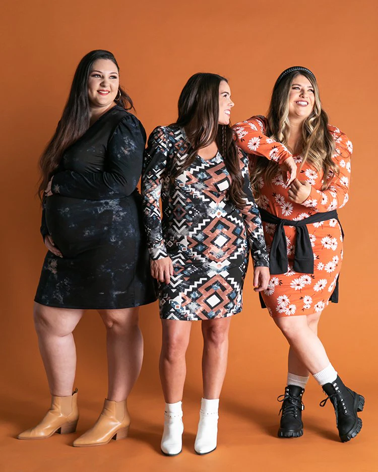 Ava Mutton Sleeve Dress