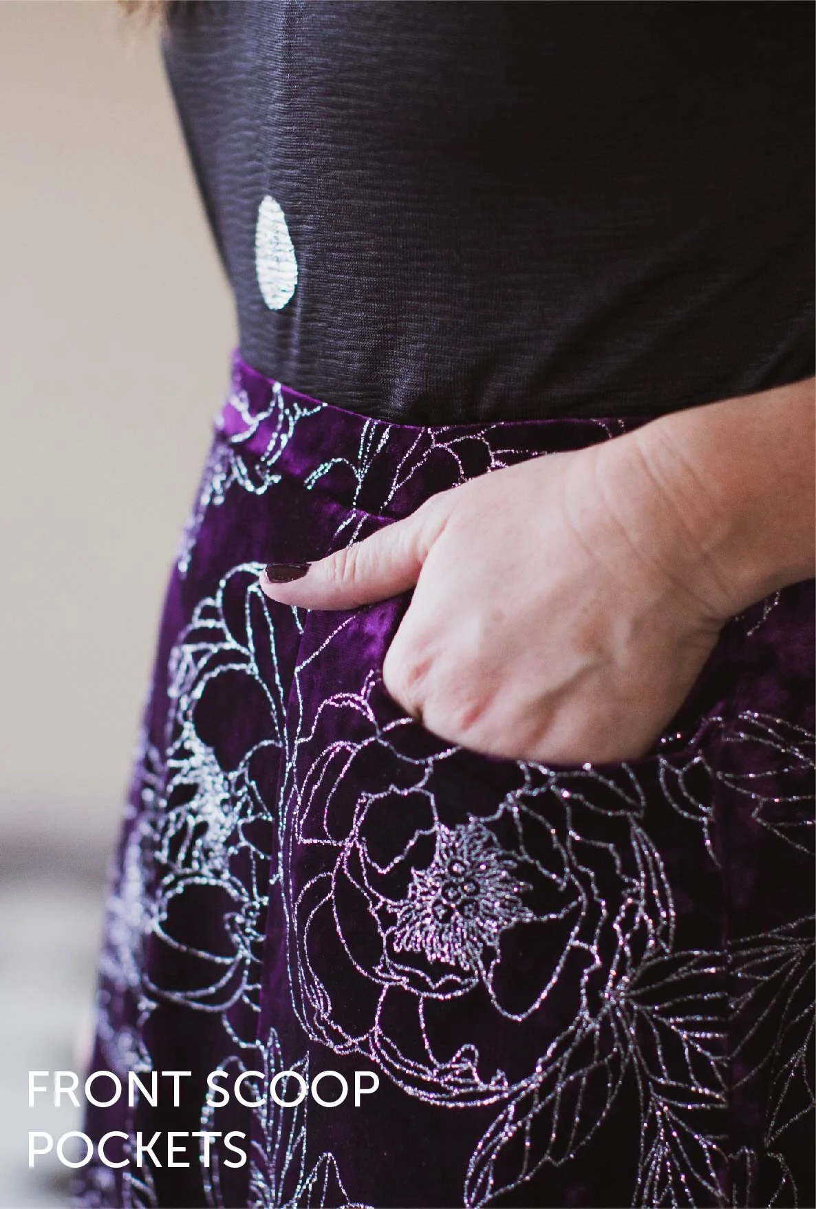 Avery Midi A-Line Skirt - Image 3