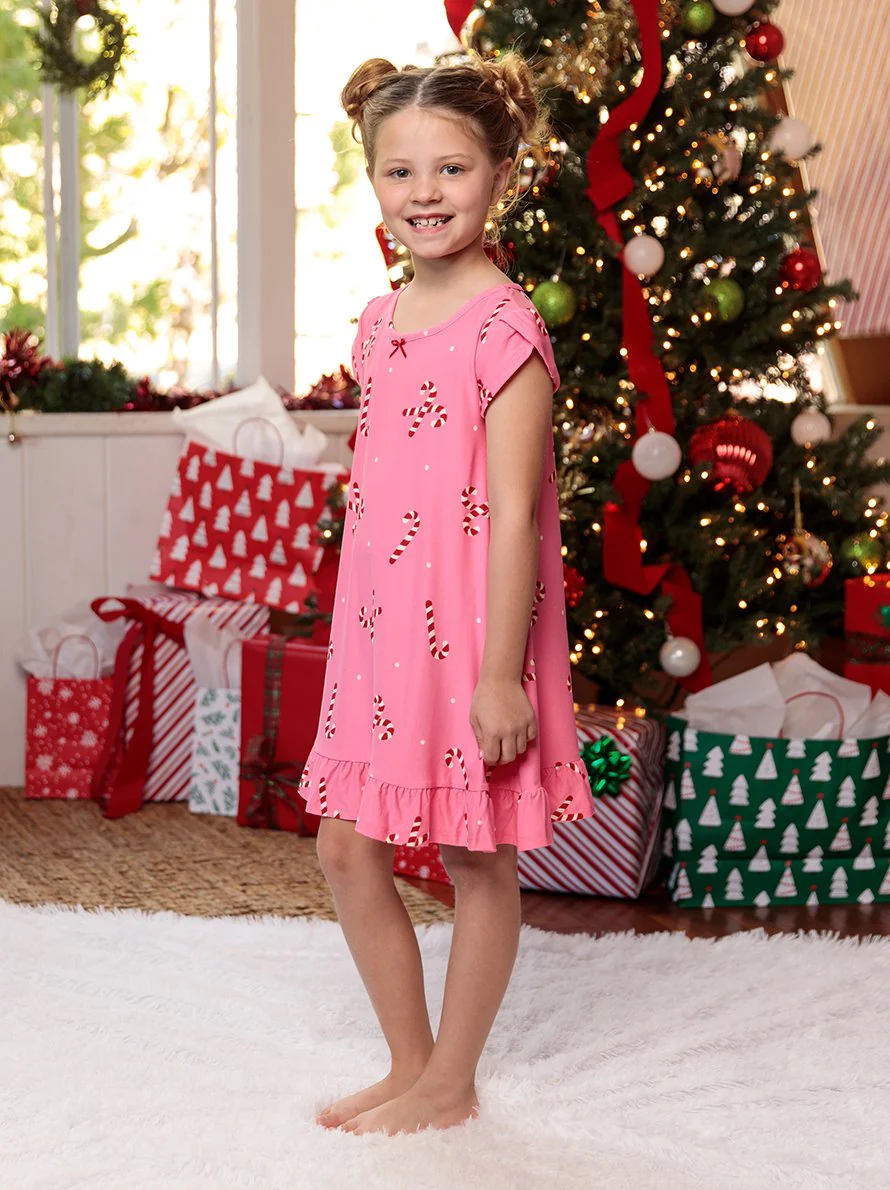 Belle Kids Ruffle Dress - Dream Holiday 2022 Collection - Image 2