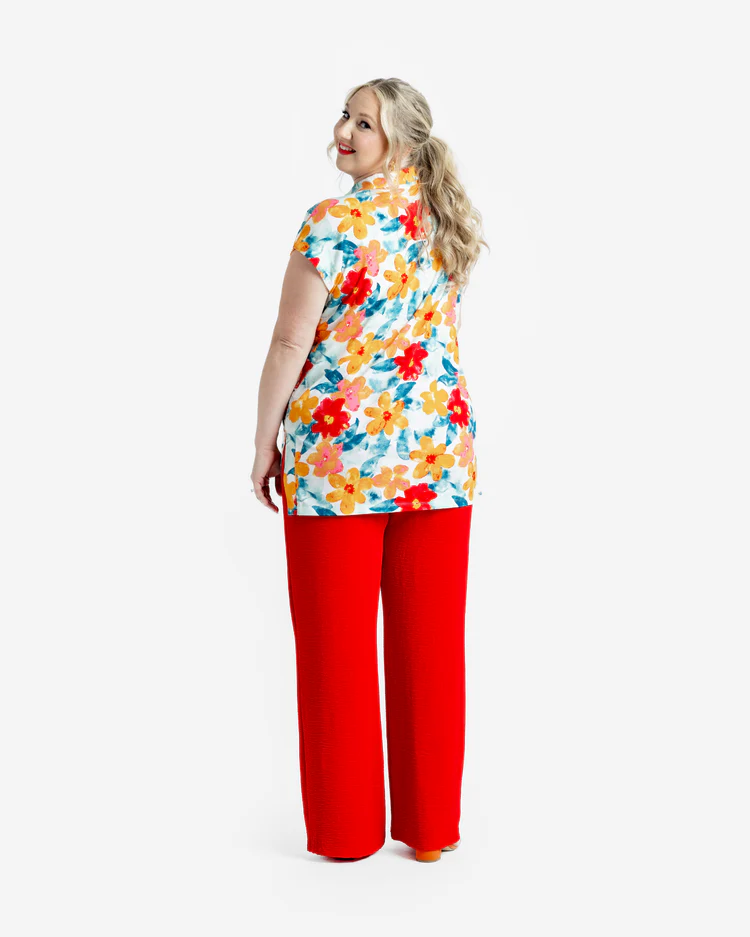 Cori Collared Tunic Top - Image 6