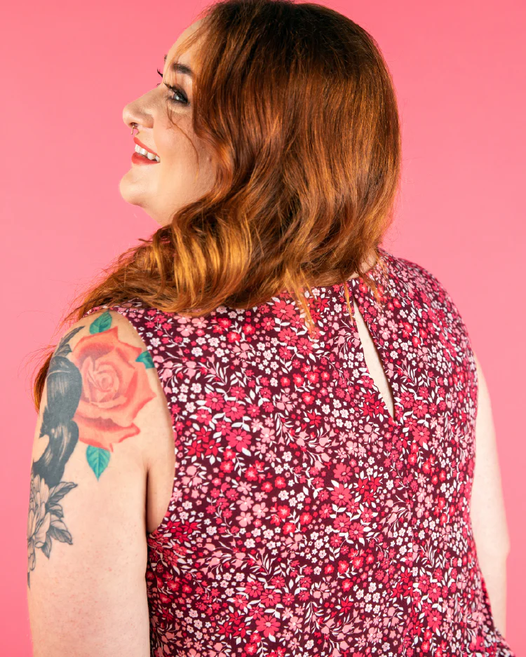Eliana Sleeveless Tiered Top - Image 2