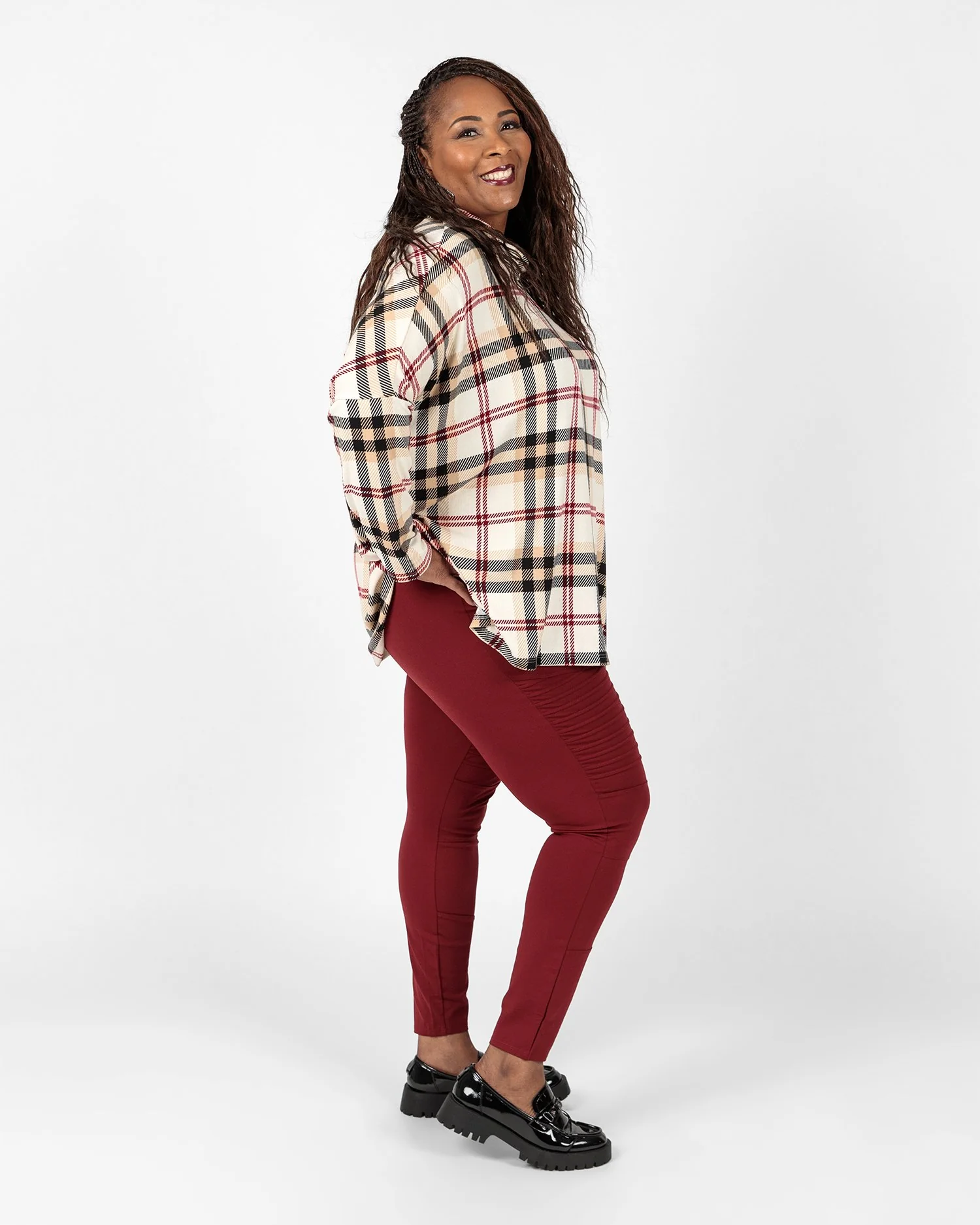 Elsa Boxy Long Sleeve Turtle Neck - Image 5