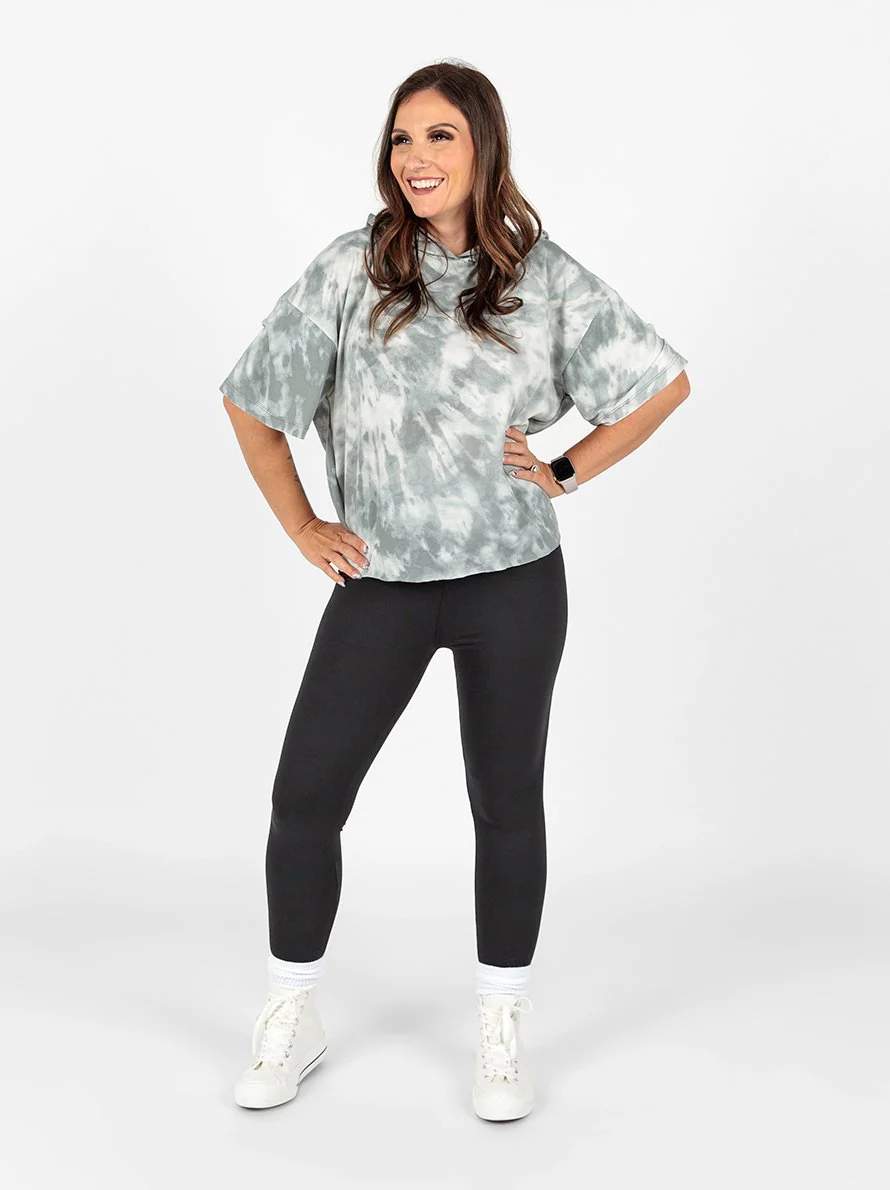 Frankie Short Sleeve Hoodie - Image 5
