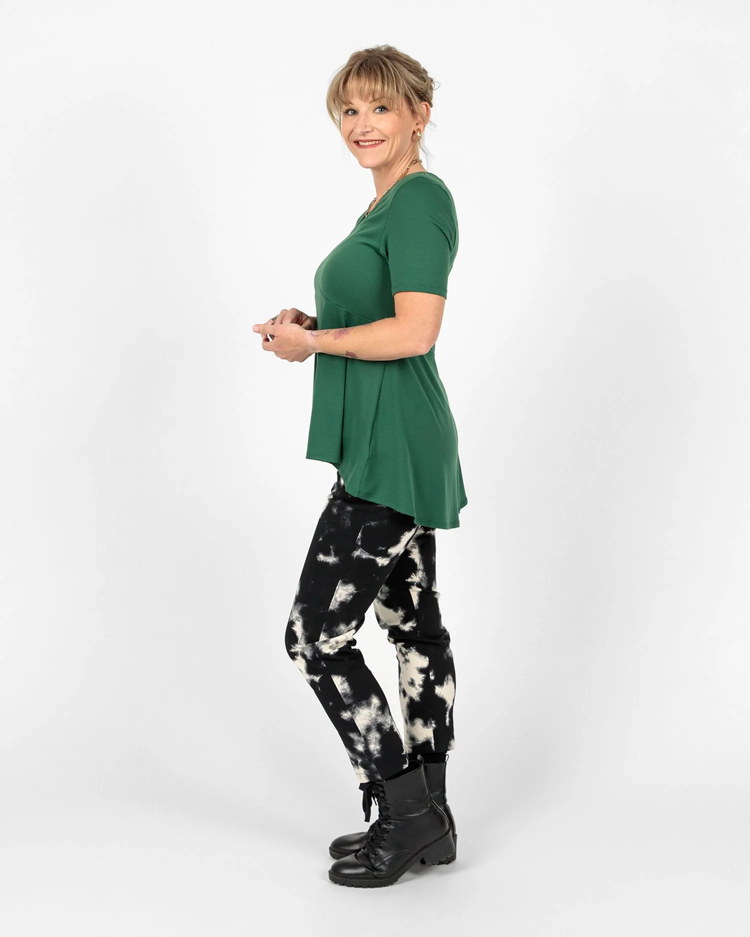Jana Empire Waist Swing Top - Image 2