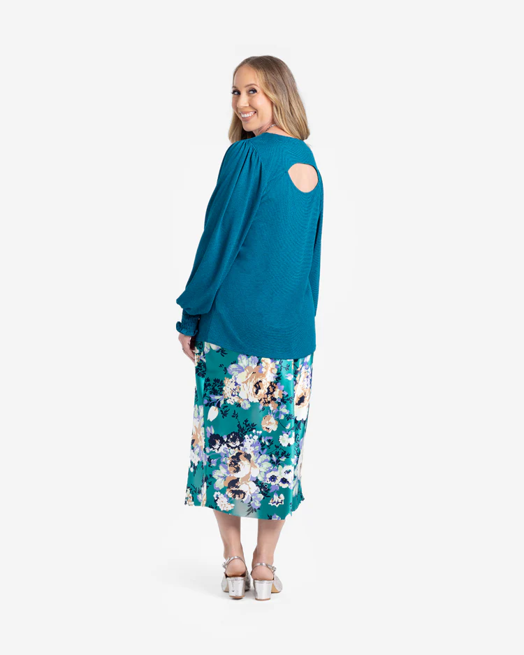 Josey Smocked Cuff Blouse - Image 6