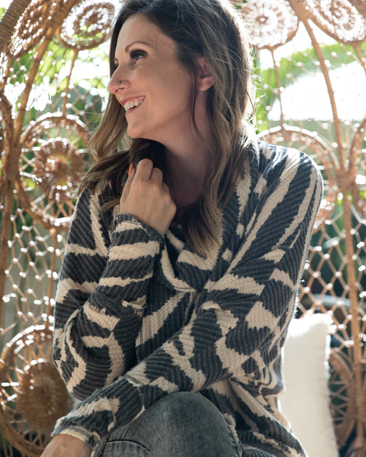 Kristen Cowl Neck Pullover - Image 5