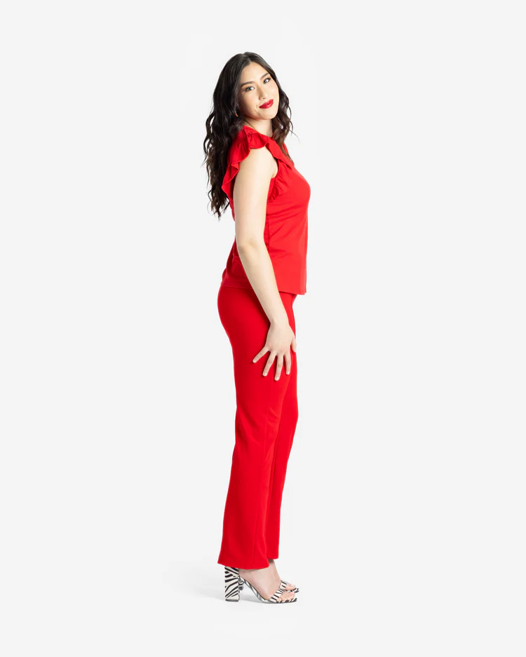LeeAnn Ruffle Sleeve Top - Image 2
