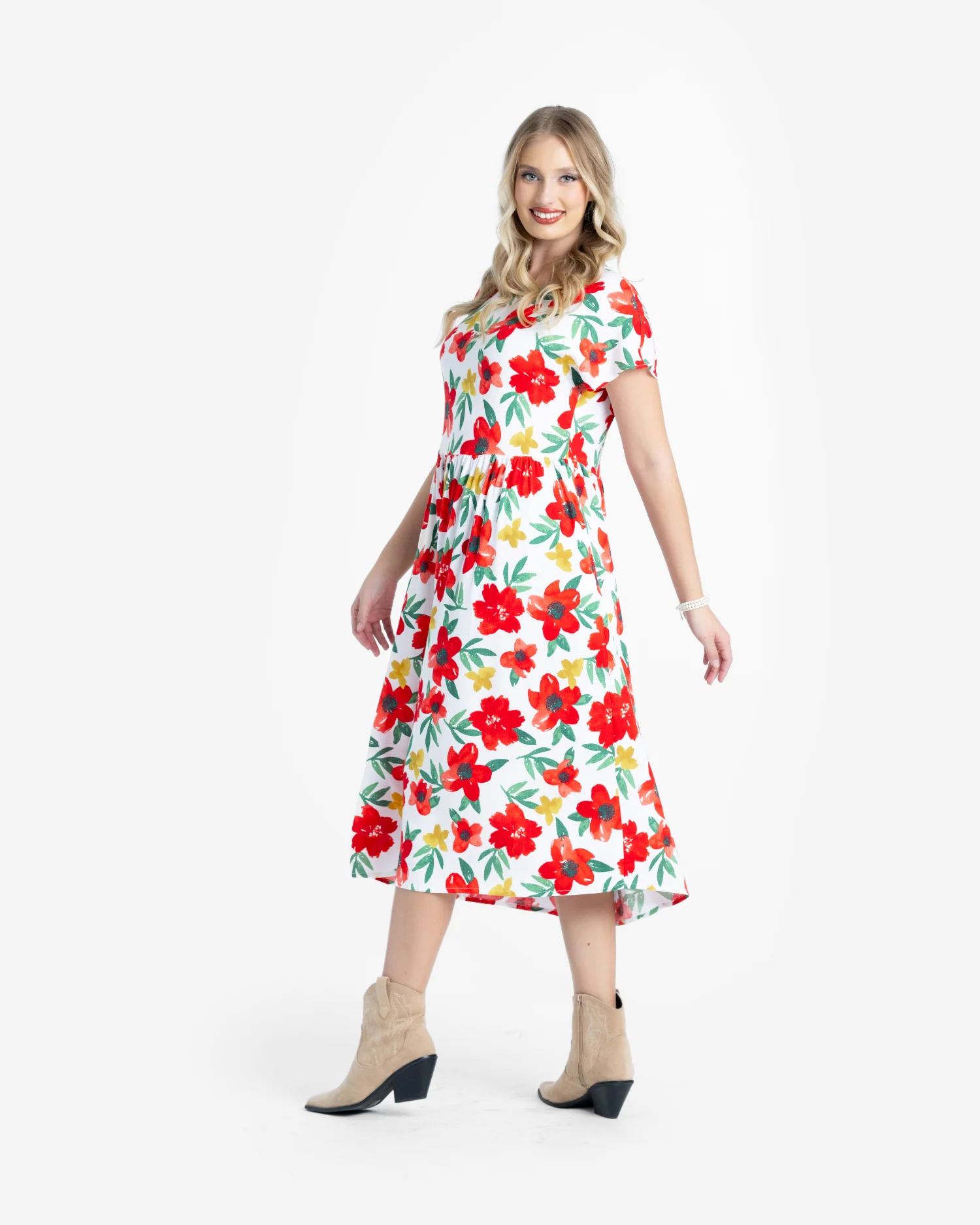 Lorene Dolman Midi Dress - Image 3