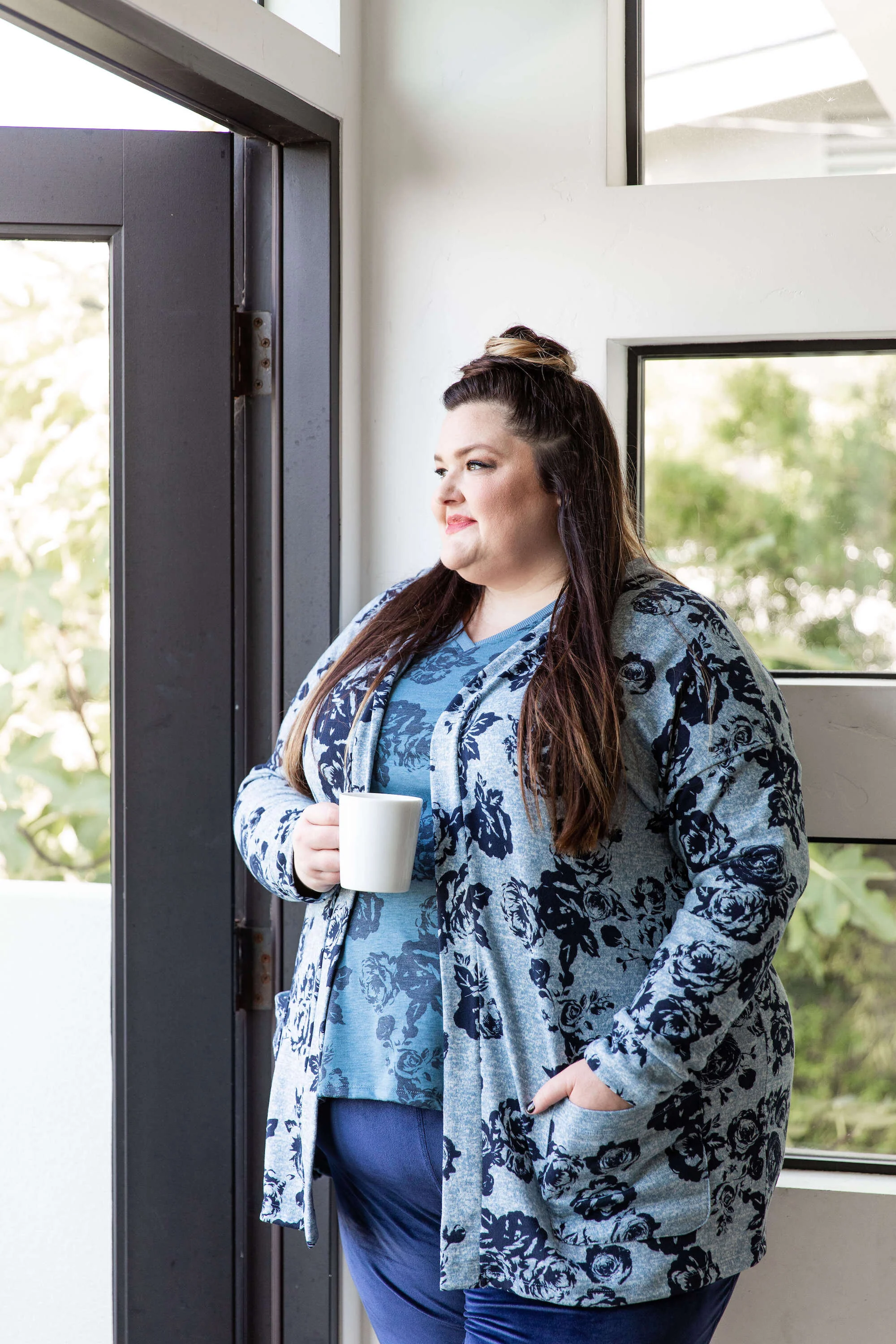 Mackenzie Long Sleeve Drop Shoulder Cardigan - Image 5