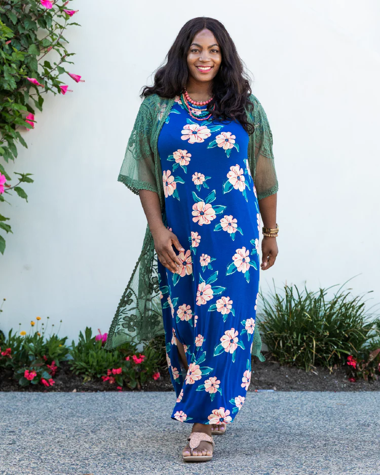 Macy V-Neck Maxi Dress - Image 5
