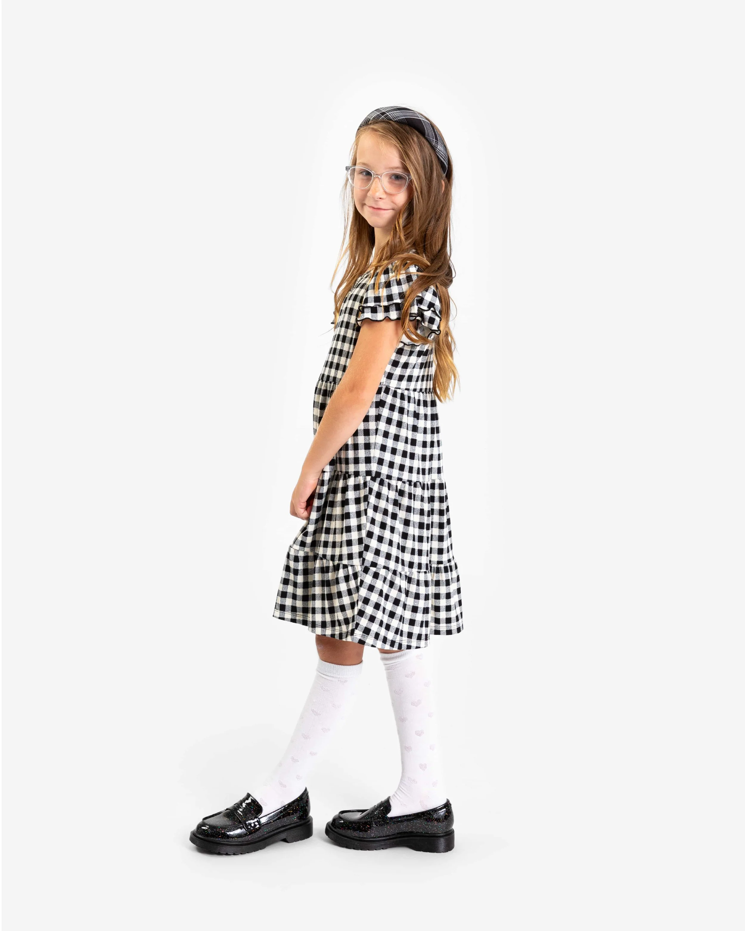 Molly Double Ruffle Sleeve Dress - Gigi and Jax Collection - Image 3