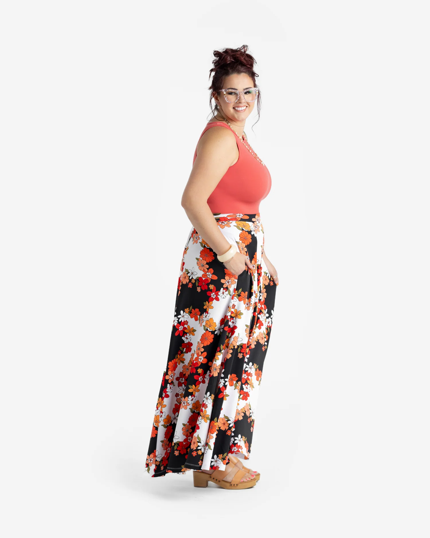 Victoria Paneled Maxi Skirt - Image 2